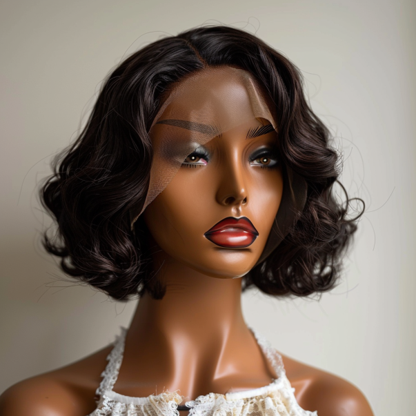 Finesse Luxury Hair - Glueless Body-wave Bob Wig
