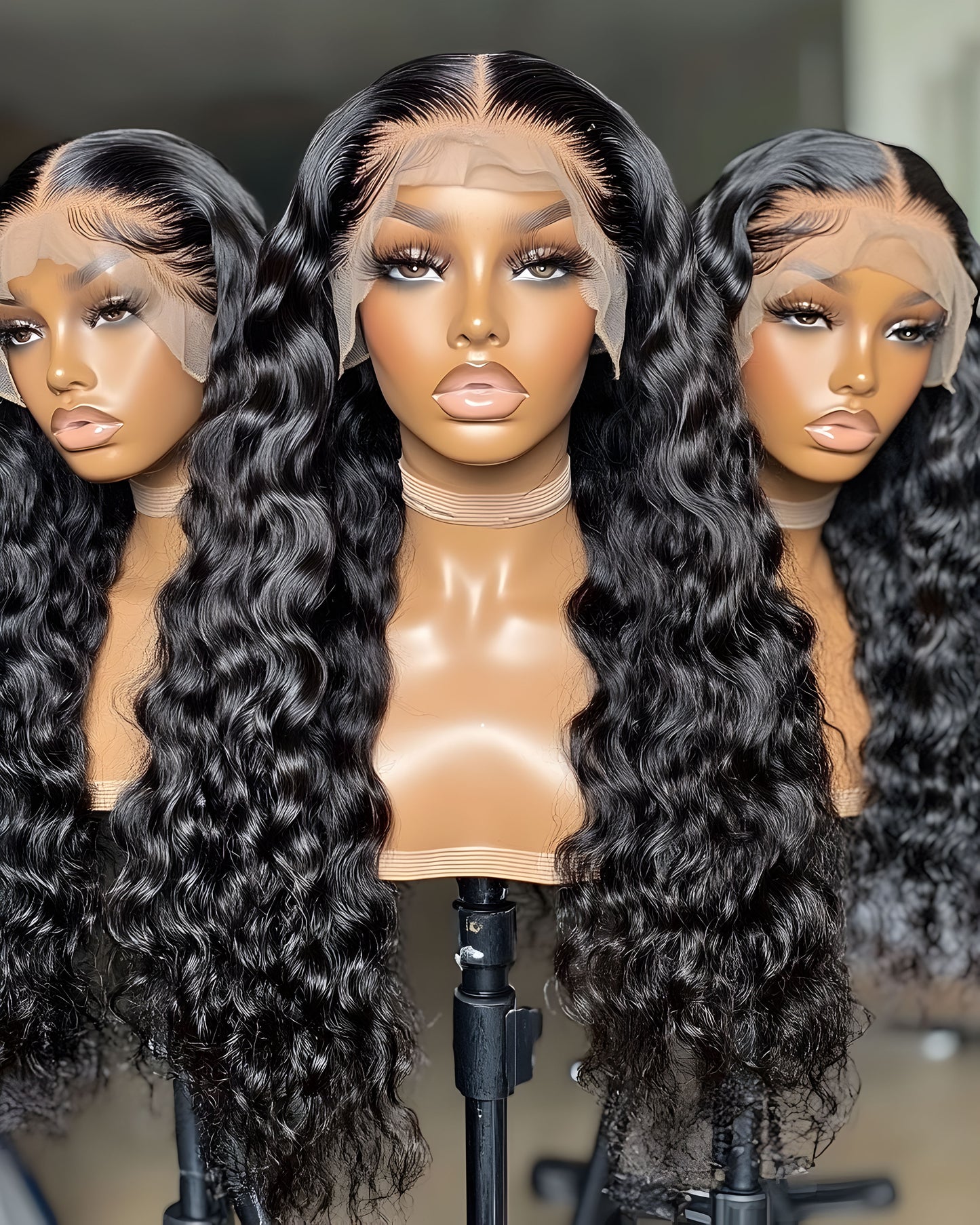 Finesse Luxury Hair - Glueless Ready To go Thin Front Lace Premium Unit