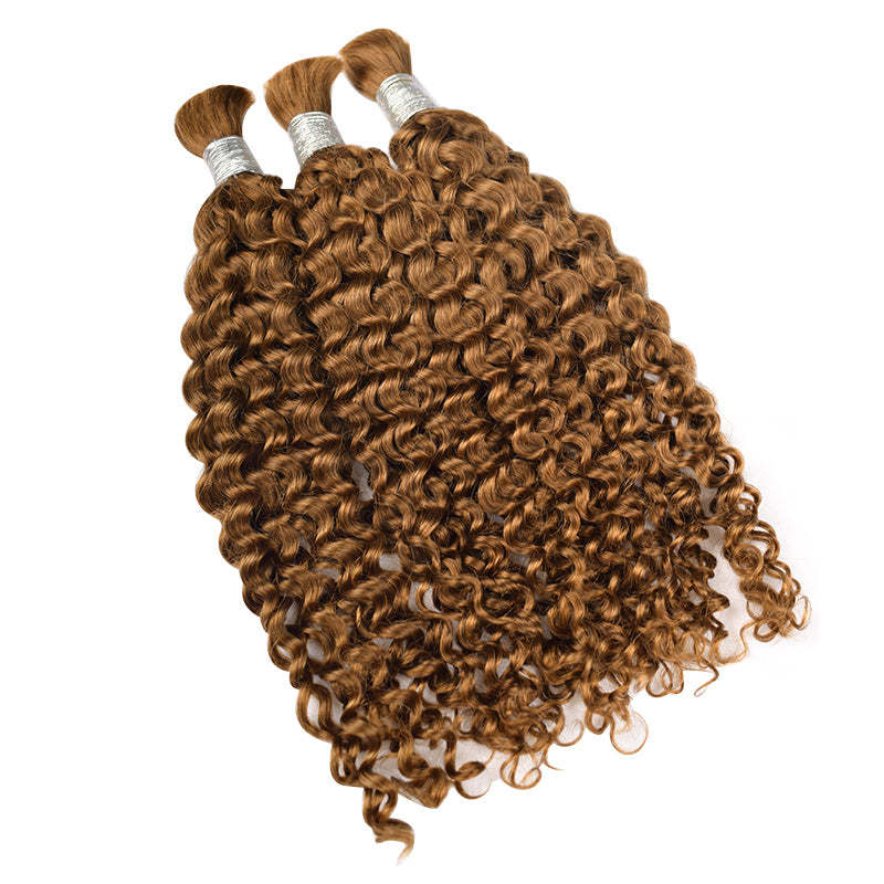 Deepwave Coloured bulk  Hair - 100% Human Hair for  Boho Style Braids