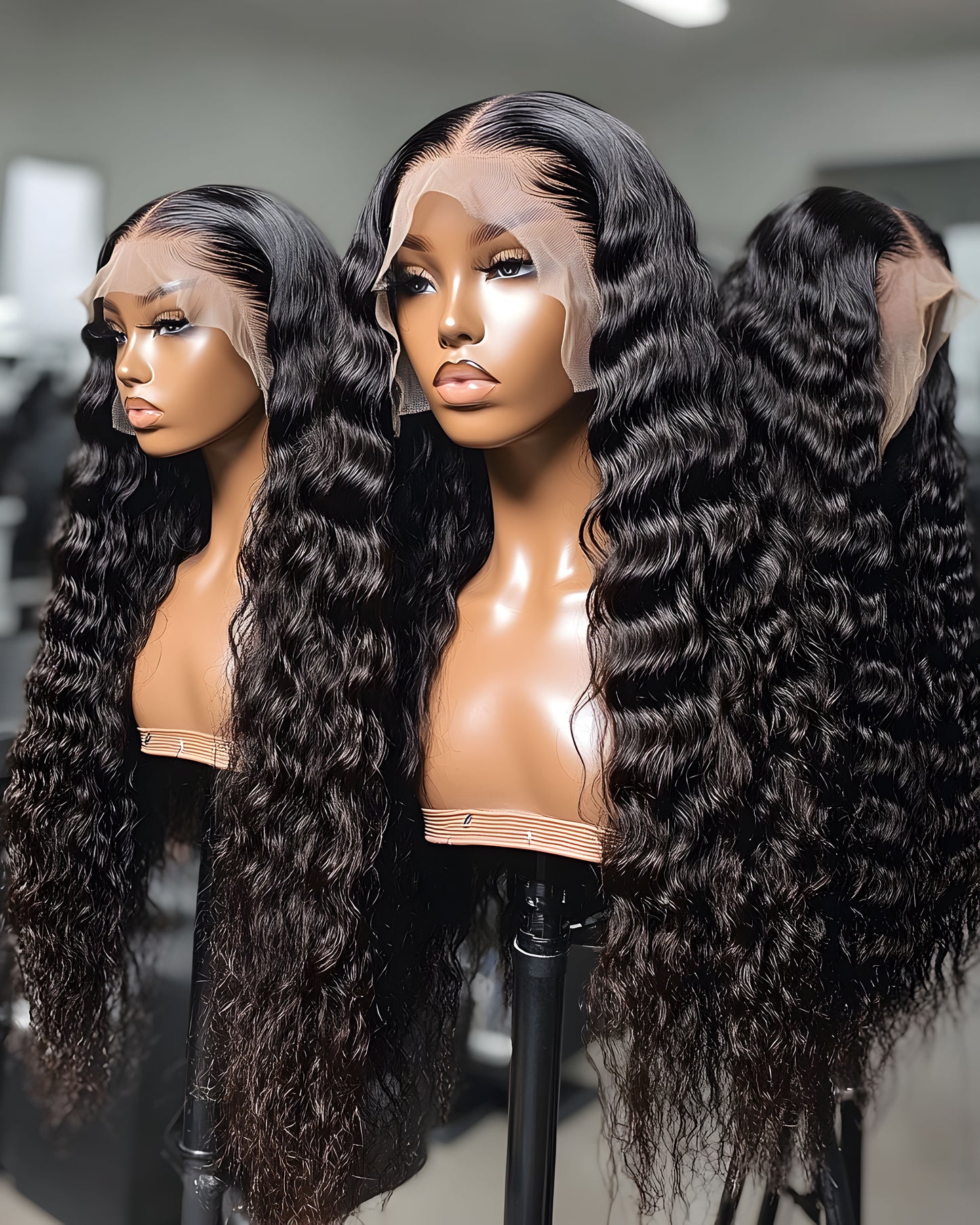Finesse Luxury Hair - Glueless Ready To go Thin Front Lace Premium Unit