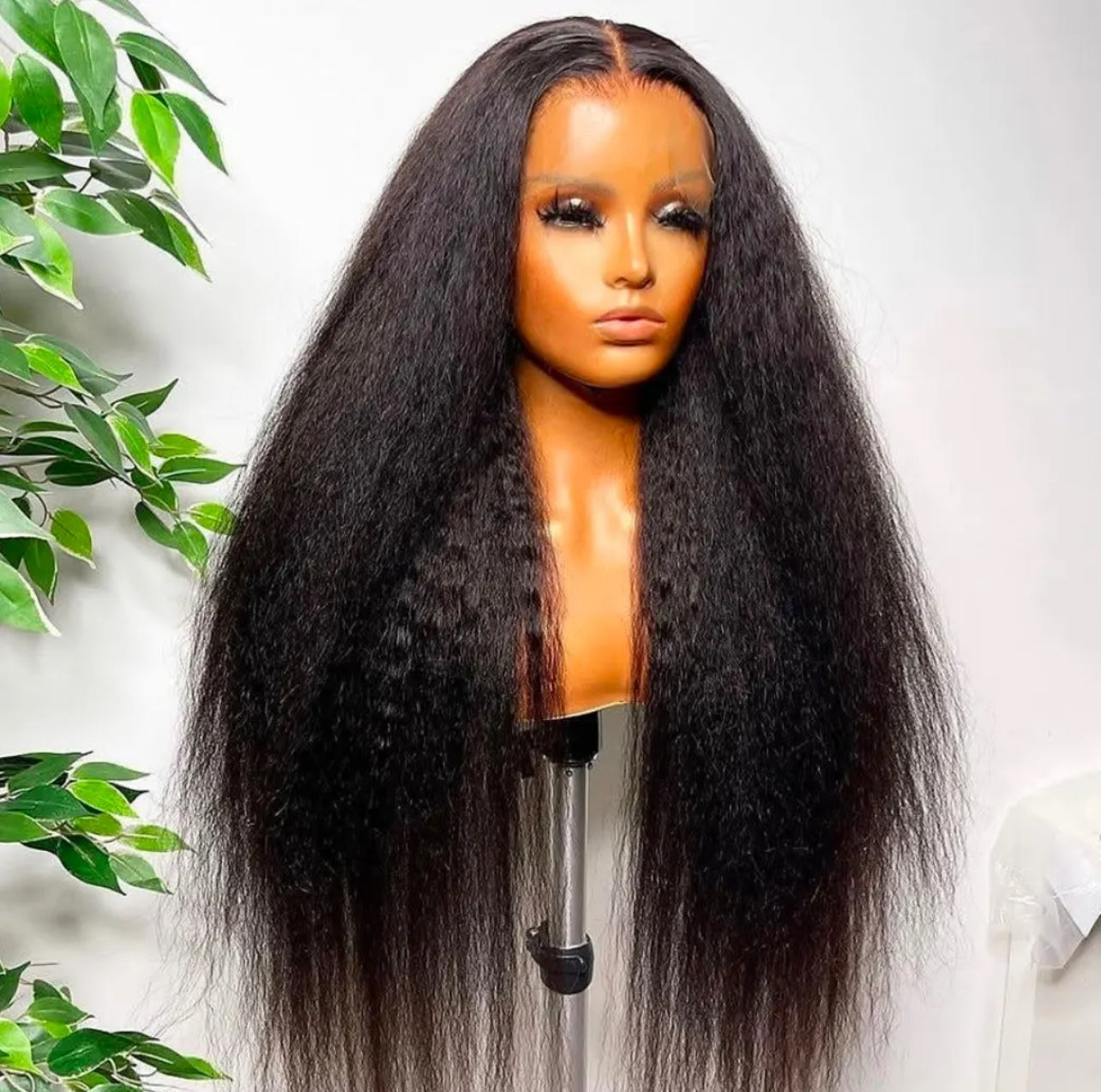 Finesse Luxury Hair- Premium Kinky Straight Wig Unit