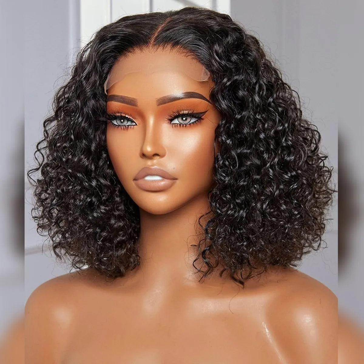 Finesse Luxury Hair - Curly Short Bob Glueless Wig