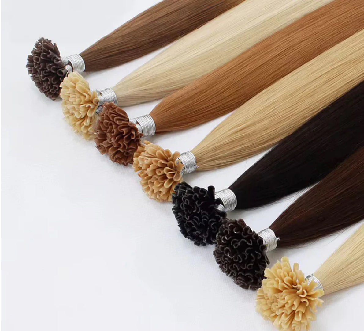 Finesse Luxury Hair – U Tip Human Hair Extensions
