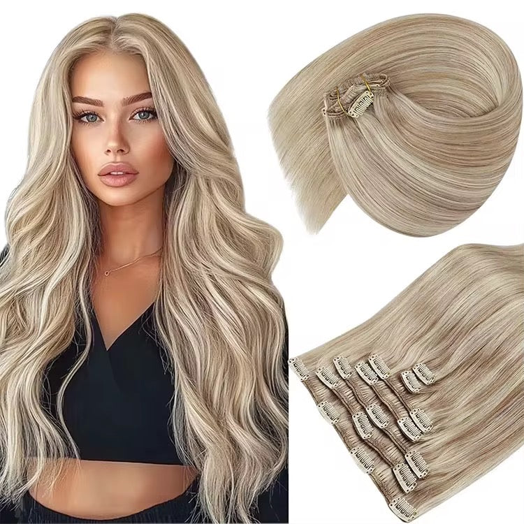 Finesse Luxury Hair - Full Head Set Clip-In Hair Extensions