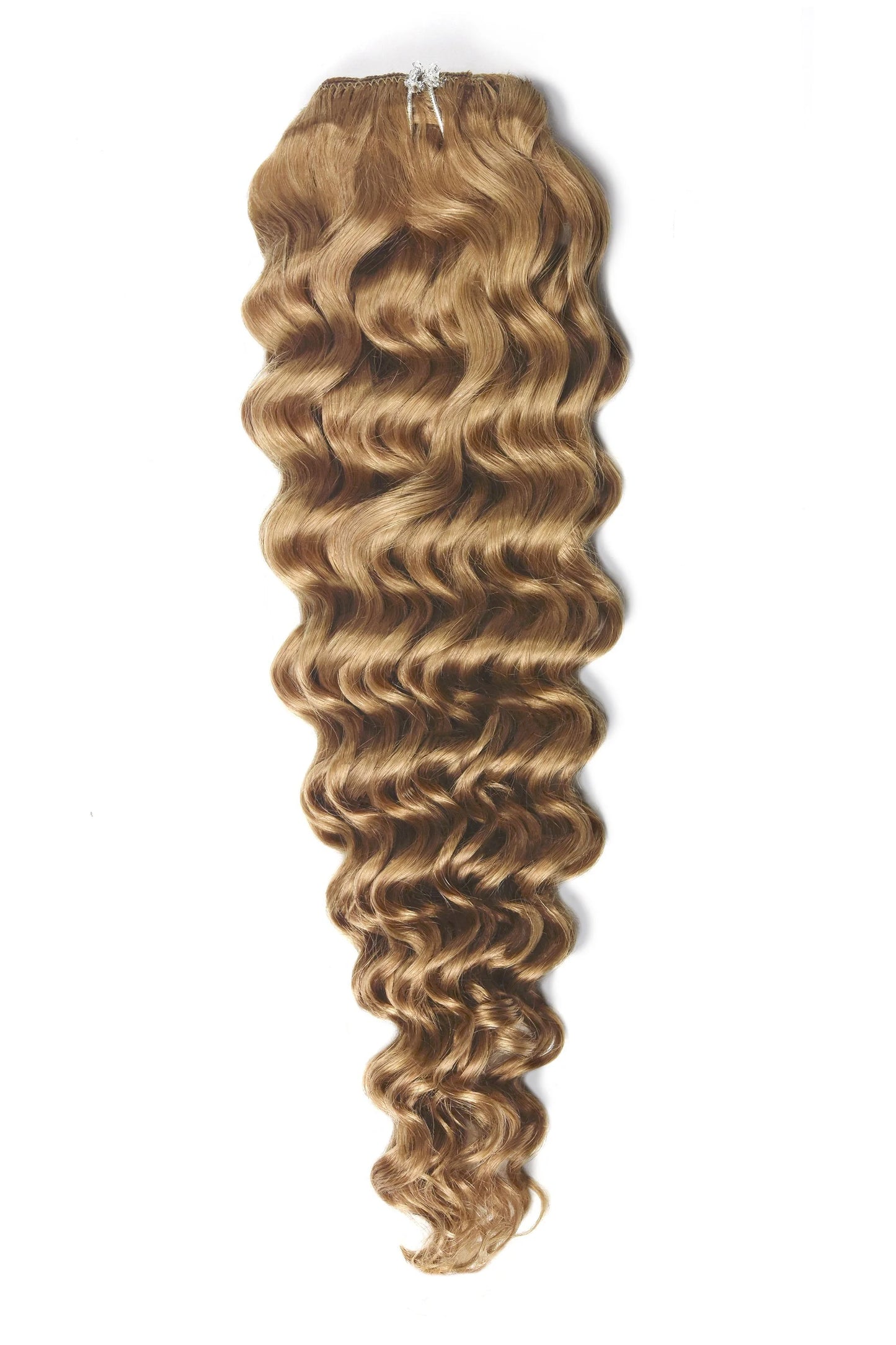 Finesse Luxury Hair - Full Head Set Curly Clip-In Human Hair Extensions