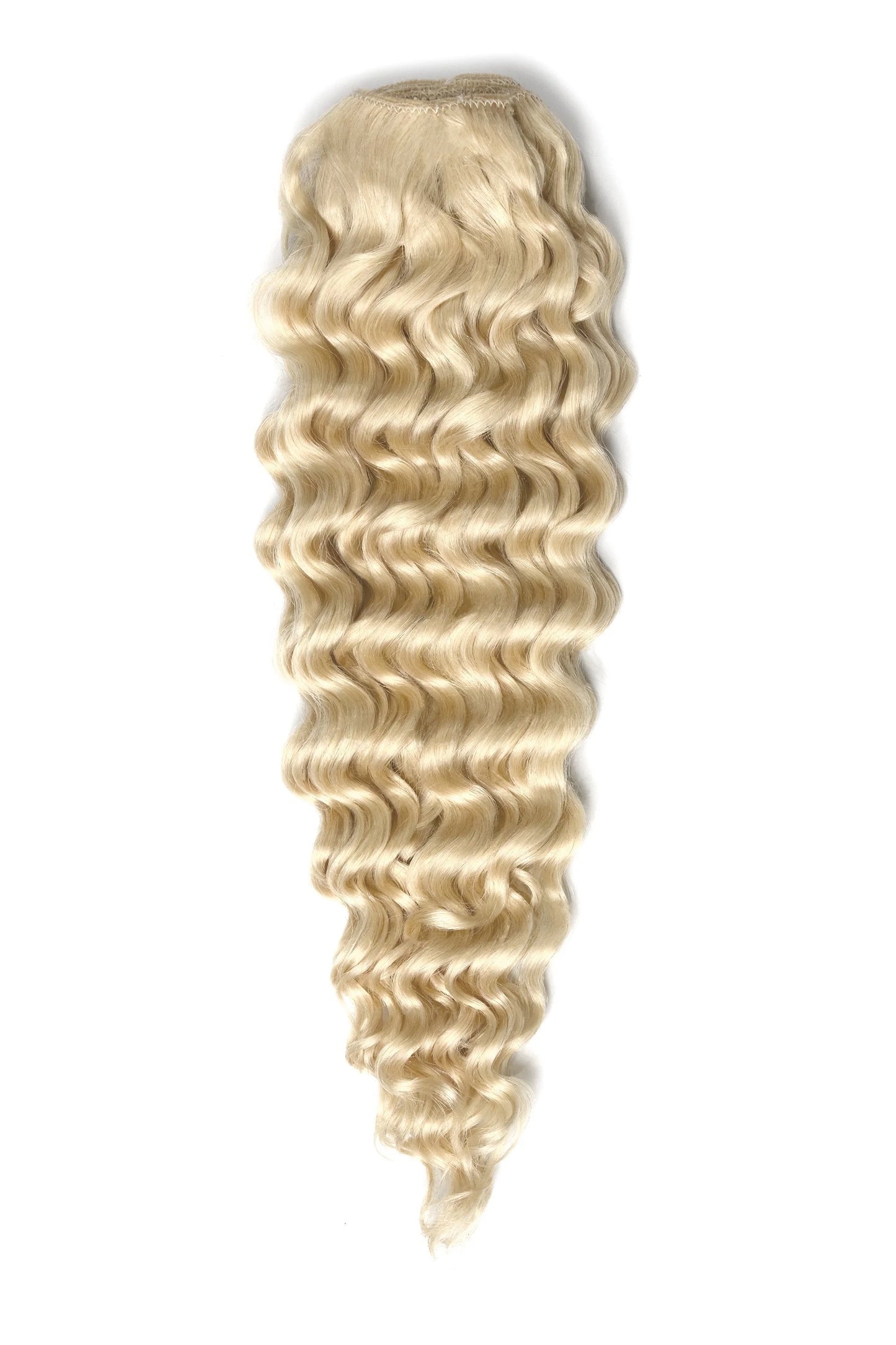 Finesse Luxury Hair - Full Head Set Curly Clip-In Human Hair Extensions