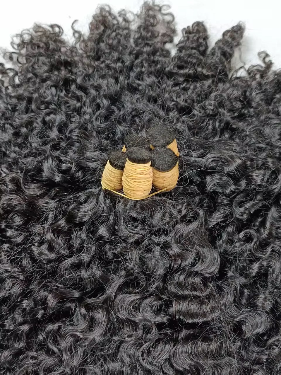 Finesse Luxury Hair - Burmese Curly Virgin Bulk Human Hair for  Boho Style Braids