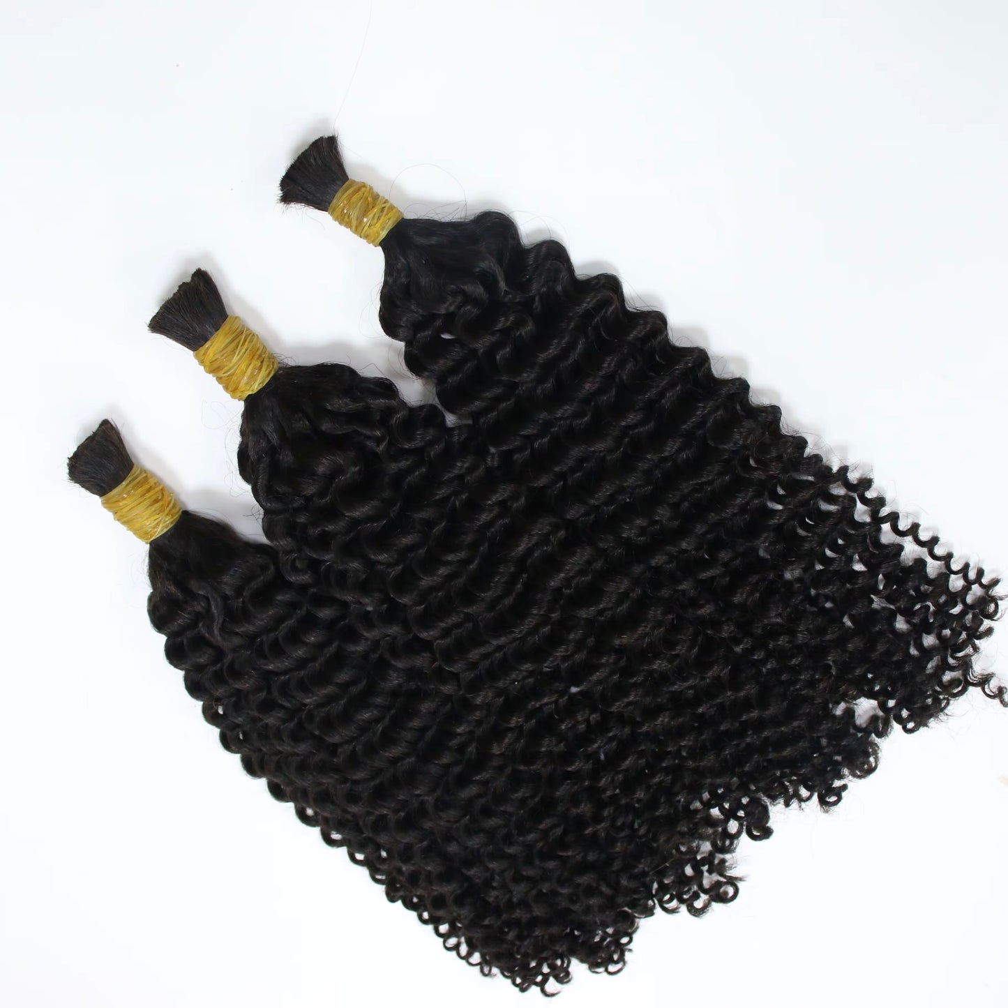 Kinky Curly Bulk- 100% Virgin Human Hair For Boho Style Braids