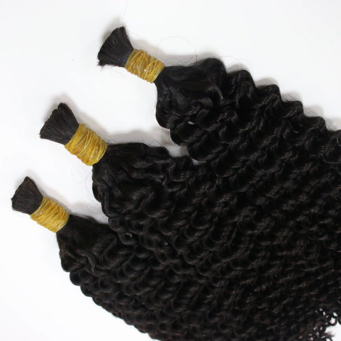 Kinky Curly Bulk- 100% Virgin Human Hair For Boho Style Braids
