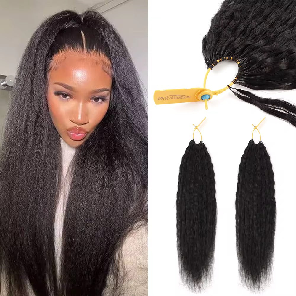 Finesse luxury Hair - Crochet Kinky Straight 100% Premium Human Hair