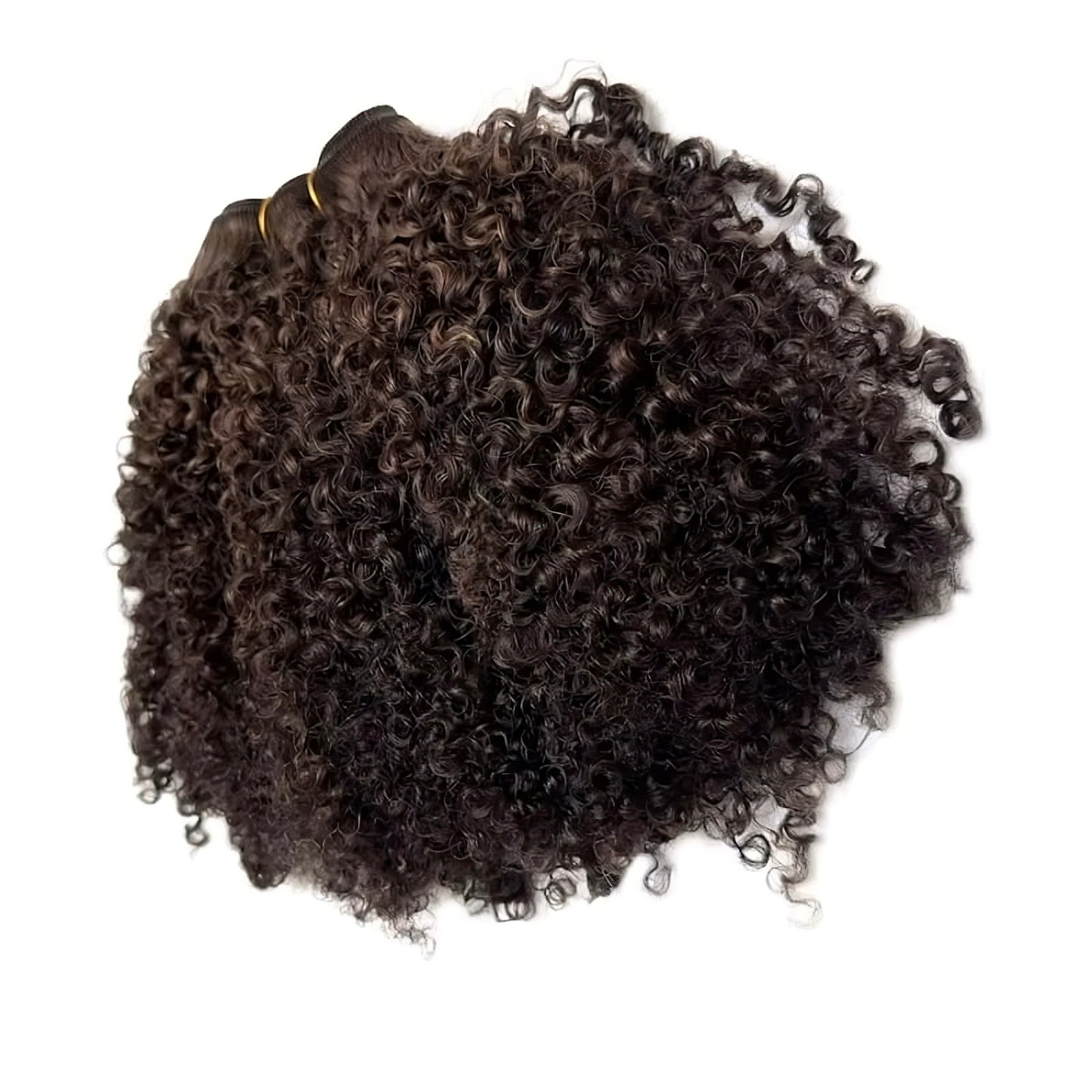 Finesse Luxury Hair - Afro Kinky Curly Brown Highlights