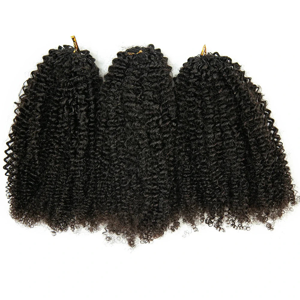 Finesse luxury Hair - Crochet Kinky Curly 100% Premium Human Hair