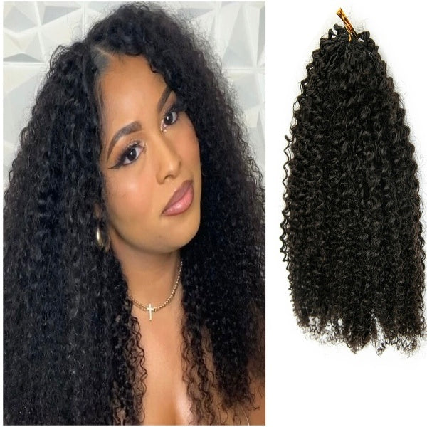 Finesse luxury Hair - Crochet Kinky Curly 100% Premium Human Hair